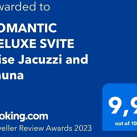 Romantic Deluxe Svite Wise Jacuzzi And Sauna Daire *